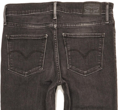 Levi's 311 Shaping Women Charcoal Skinny Slim Stretch Jeans W27 L32
