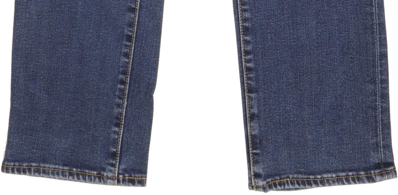 Levi's 724 Women Blue Straight Slim Stretch Jeans W27 L30