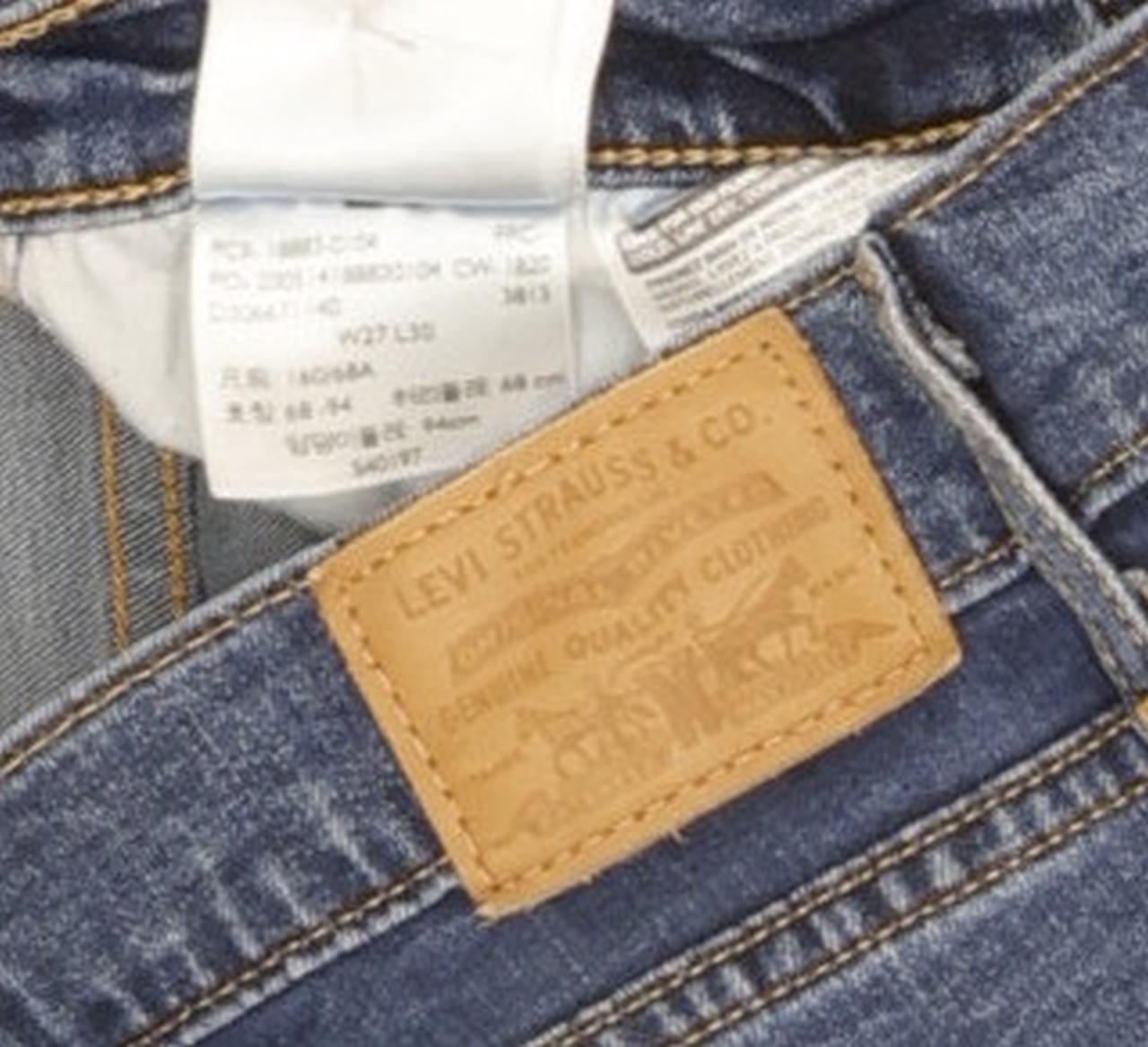 Levi's 724 Women Blue Straight Slim Stretch Jeans W27 L30