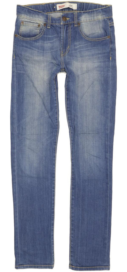 Levi's 510 Kids Blue Skinny Slim Stretch Jeans W28 L32