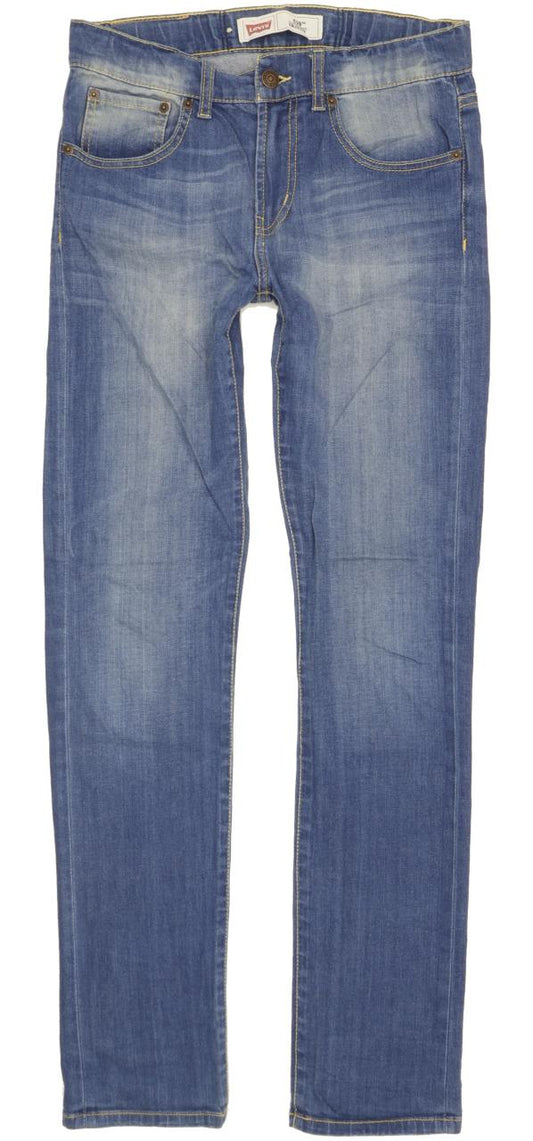 Levi's 510 Kids Blue Skinny Slim Stretch Jeans W28 L32