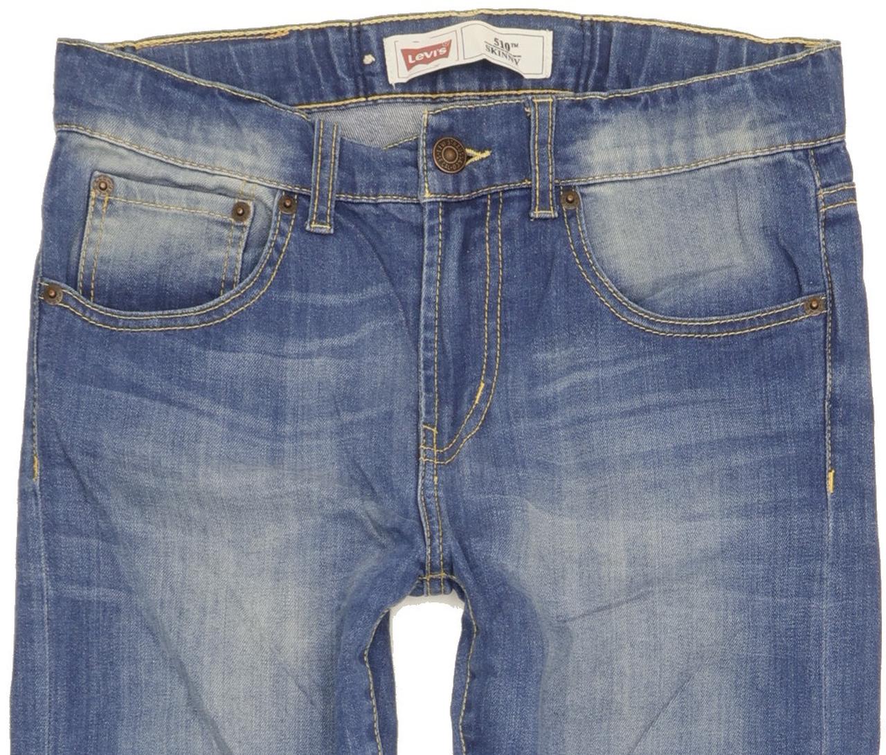 Levi's 510 Kids Blue Skinny Slim Stretch Jeans W28 L32