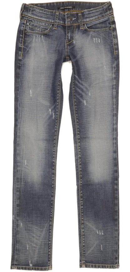 Levi's Women Blue Straight Slim Stretch Jeans W27 L33