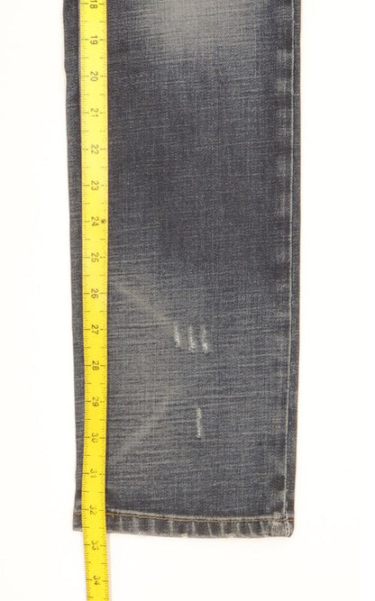 Levi's Women Blue Straight Slim Stretch Jeans W27 L33
