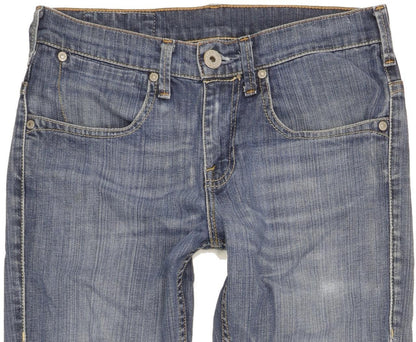 Levi's 511 Men Blue Straight Slim Stretch Jeans W30 L32