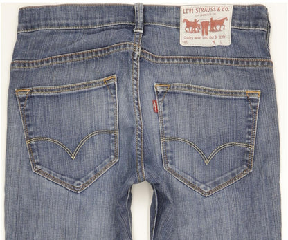 Levi's 511 Men Blue Straight Slim Stretch Jeans W30 L32