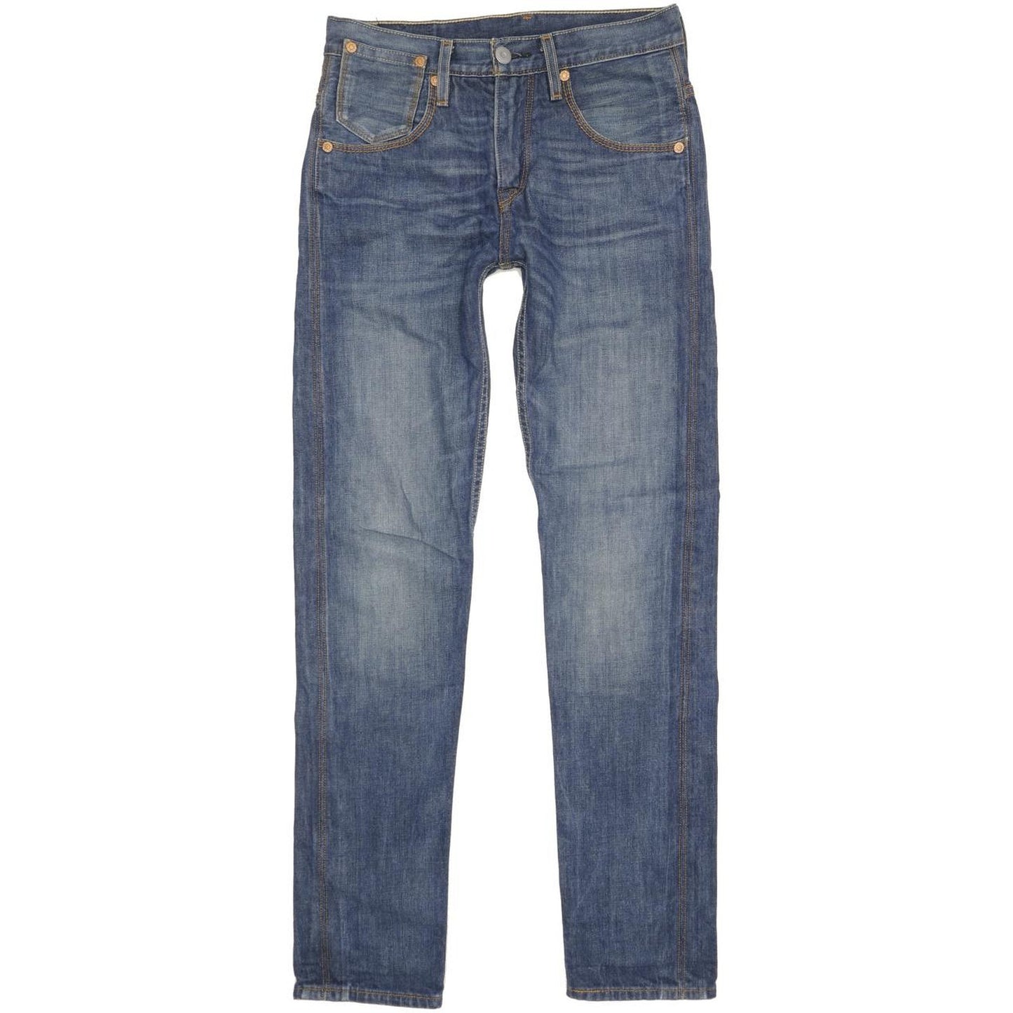 Levi's 508 Men Blue Straight Slim Jeans W28 L34