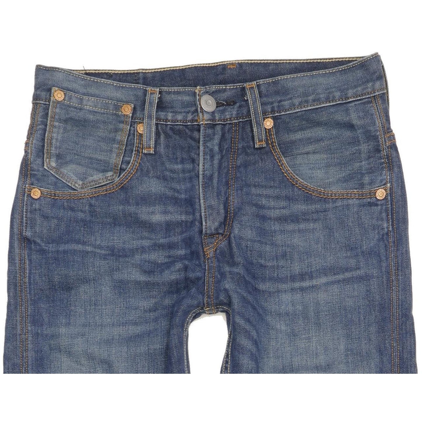 Levi's 508 Men Blue Straight Slim Jeans W28 L34