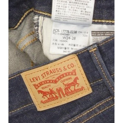 Levi's 710 Super Women Blue Skinny Slim Stretch Jeans W24 L28