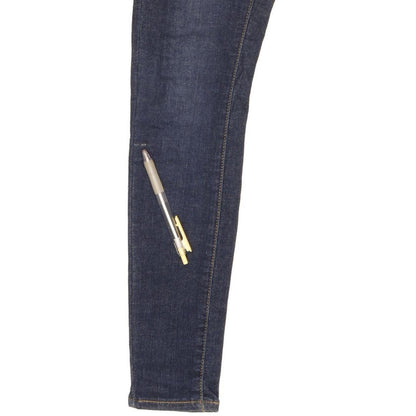 Levi's 710 Super Women Blue Skinny Slim Stretch Jeans W24 L28