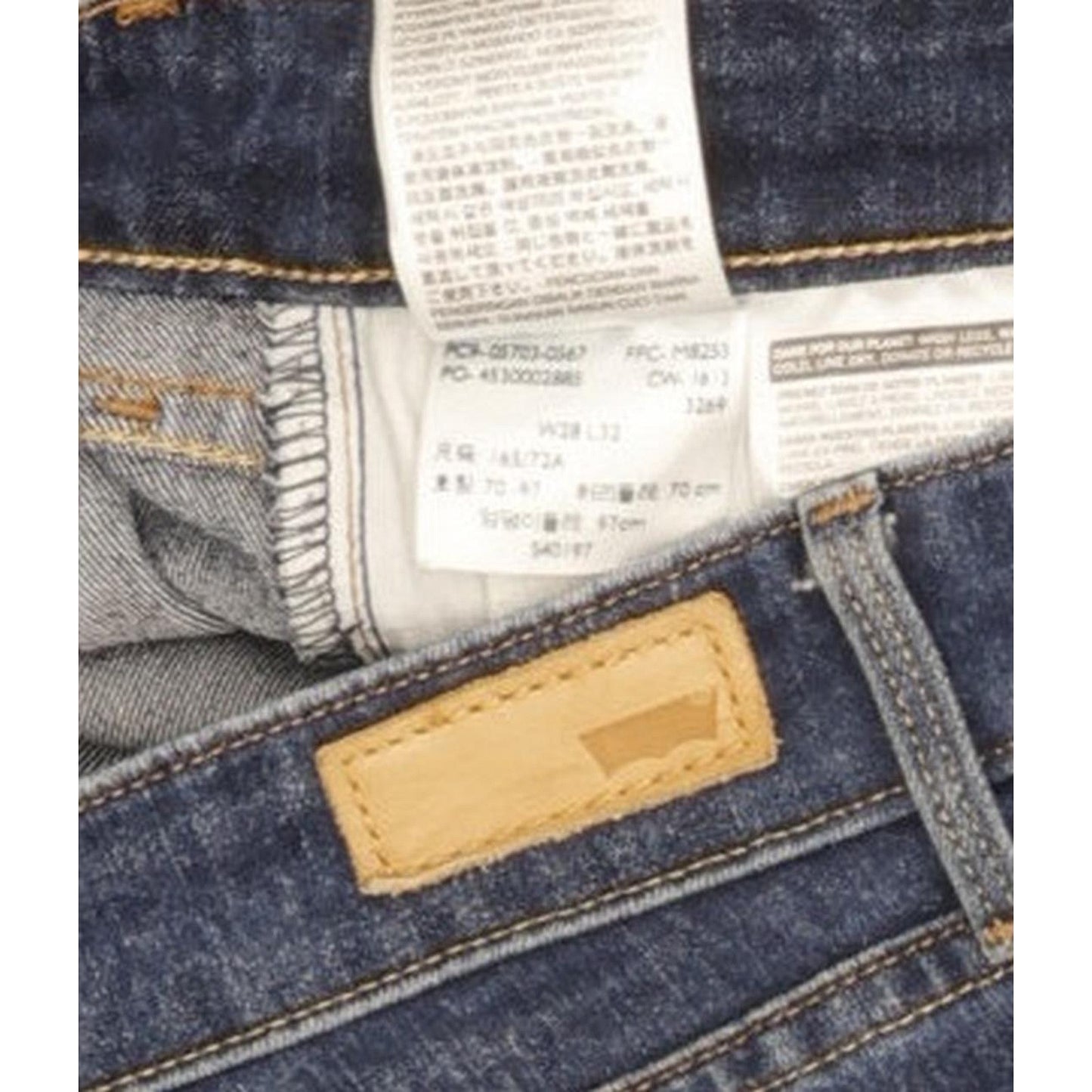 Levi's Demi Curve Women Blue Skinny Slim Stretch Jeans W28 L29