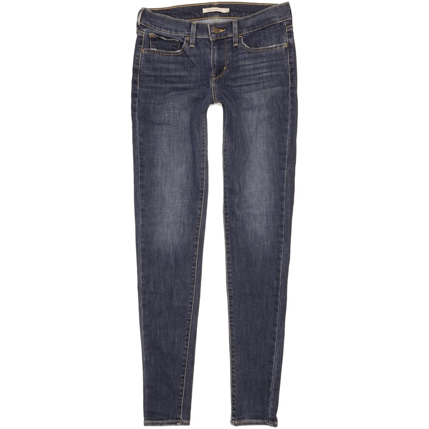 Levi's 710 Super Women Blue Skinny Slim Stretch Jeans W27 L32