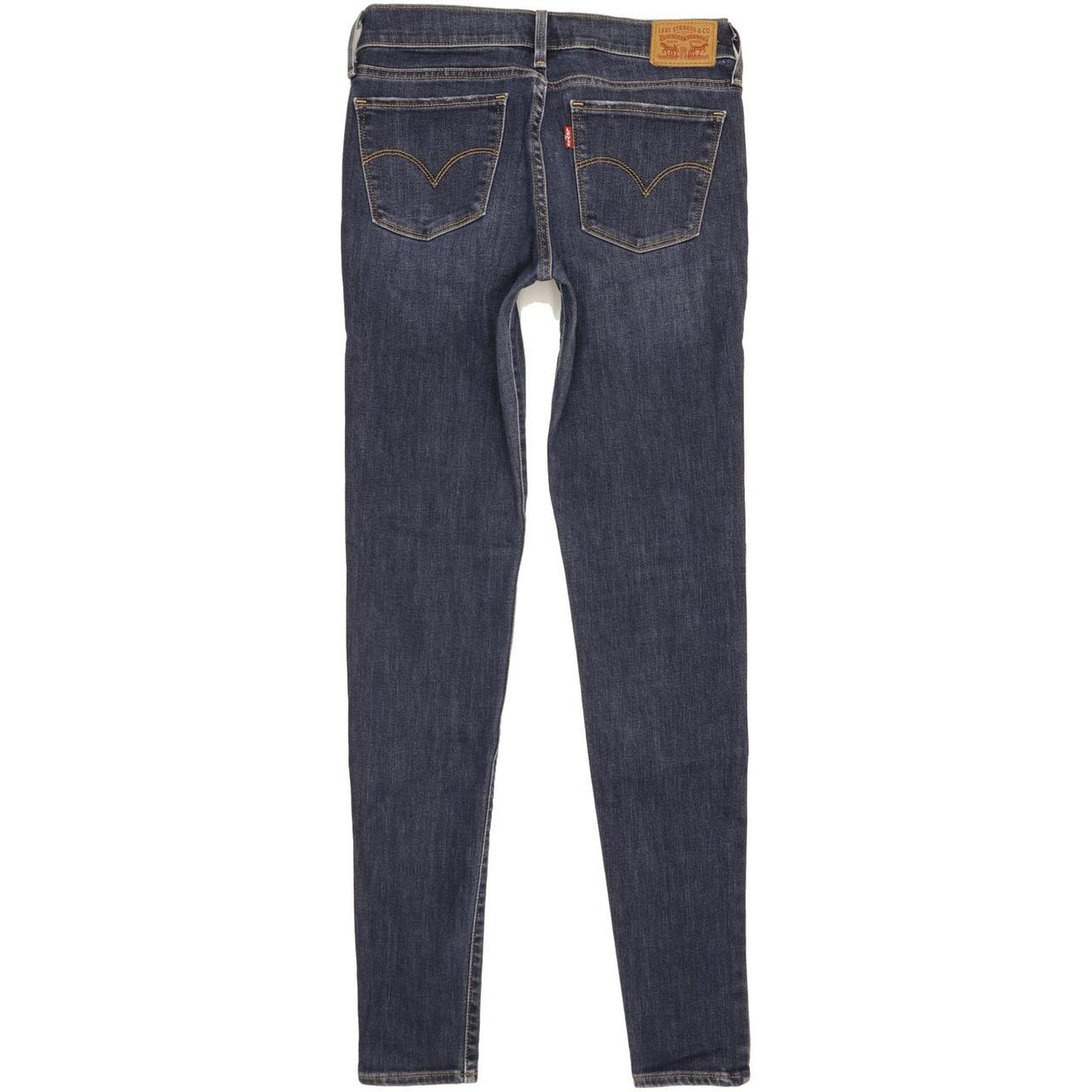 Levi's 710 Super Women Blue Skinny Slim Stretch Jeans W27 L32