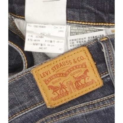 Levi's 710 Super Women Blue Skinny Slim Stretch Jeans W27 L32