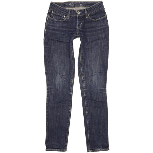 Levi's Bold Curve Women Blue Skinny Slim Stretch Jeans W28 L31