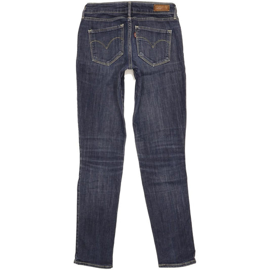 Levi's Bold Curve Women Blue Skinny Slim Stretch Jeans W28 L31