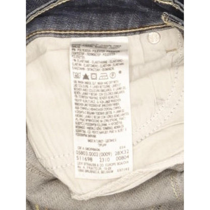Levi's Bold Curve Women Blue Skinny Slim Stretch Jeans W28 L31