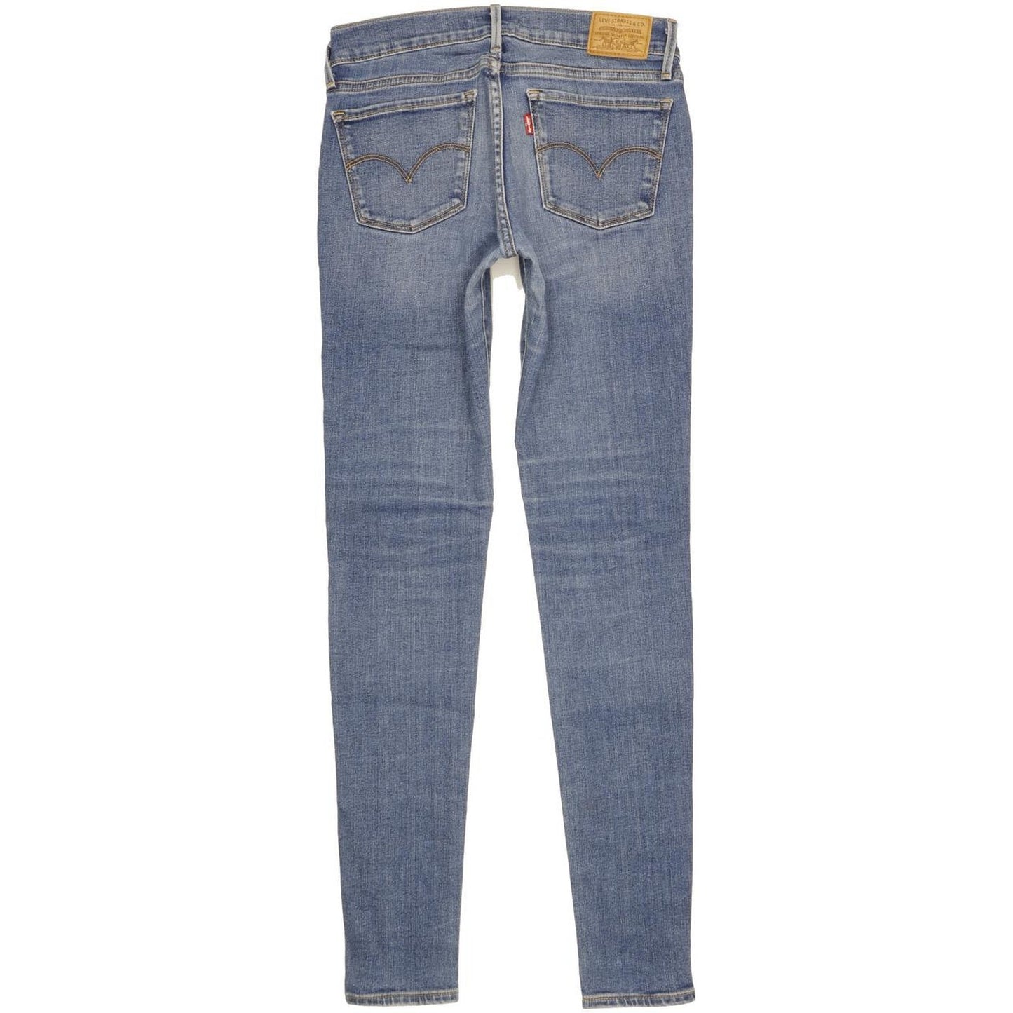 Levi's 710 Super Women Blue Skinny Slim Stretch Jeans W27 L32