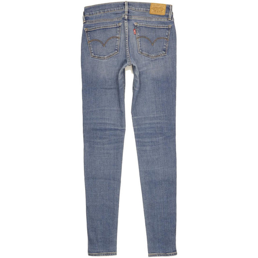 Levi's 710 Super Women Blue Skinny Slim Stretch Jeans W27 L32