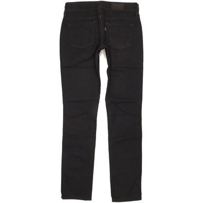 Levi's 473 Women Black Skinny Slim Stretch Jeans W29 L32