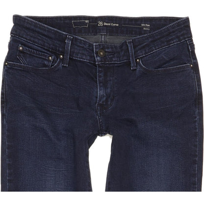 Levi's Demi Curve Women Navy Skinny Slim Jeans W26 L30
