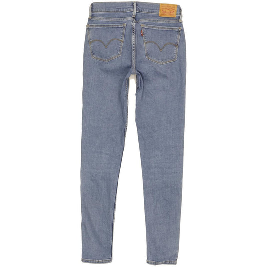 Levi's 710 Super Women Blue Skinny Slim Stretch Jeans W27 L29