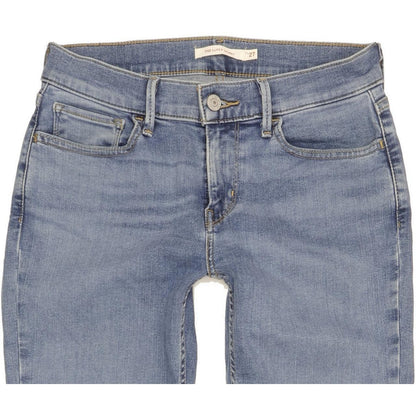 Levi's 710 Super Women Blue Skinny Slim Stretch Jeans W27 L29