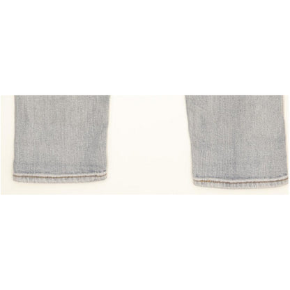 Levi's Women Blue Skinny Slim Boyfriend Stretch Jeans W27 L28