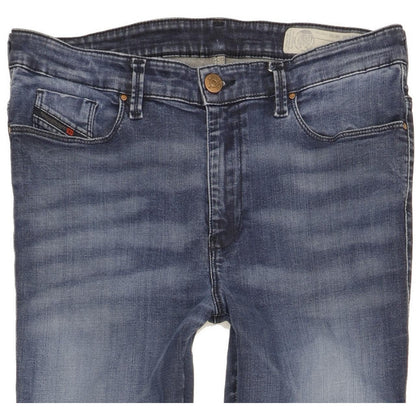 Diesel Skinzee High Women Blue Skinny Slim Stretch Jeans W29 L31