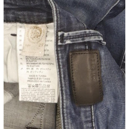 Diesel Skinzee High Women Blue Skinny Slim Stretch Jeans W29 L31