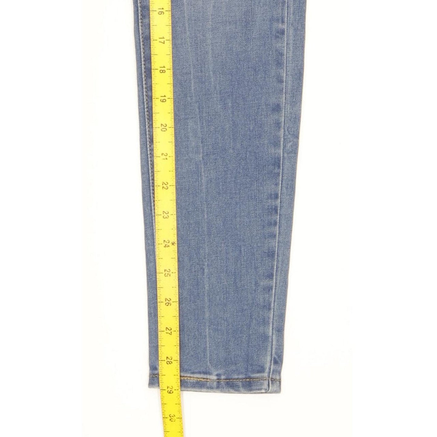 Levi's 710 Super Women Blue Skinny Slim Stretch Jeans W28 L29