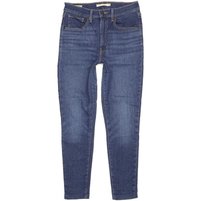 Levi's Mile Blue Skinny Slim Stretch Jeans High Waisted W30 L28