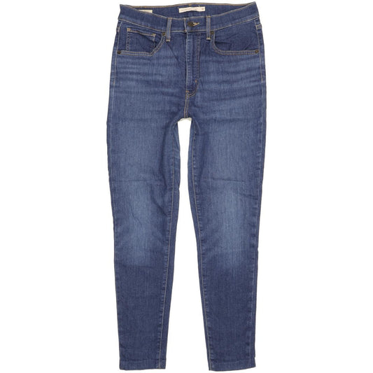 Levi's Mile Blue Skinny Slim Stretch Jeans High Waisted W30 L28