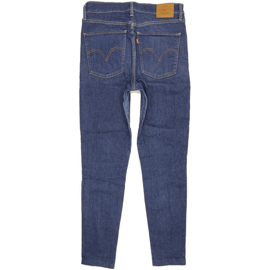 Levi's Mile Blue Skinny Slim Stretch Jeans High Waisted W30 L28