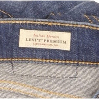Levi's Mile Blue Skinny Slim Stretch Jeans High Waisted W30 L28
