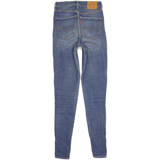 Levi's Mile Women Blue Skinny Slim Stretch Jeans W25 L32