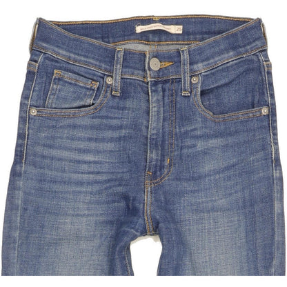 Levi's Mile Women Blue Skinny Slim Stretch Jeans W25 L32