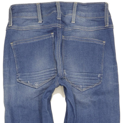 G-Star Custom 5620 Women Blue Skinny Slim Stretch Jeans W26 L32
