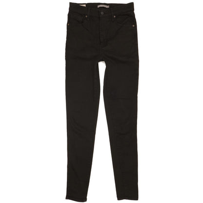 Levi's Mile Black Skinny Slim Stretch Jeans High Waisted W29 L31
