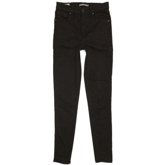Levi's Mile Black Skinny Slim Stretch Jeans High Waisted W29 L31