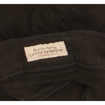 Levi's Mile Black Skinny Slim Stretch Jeans High Waisted W29 L31