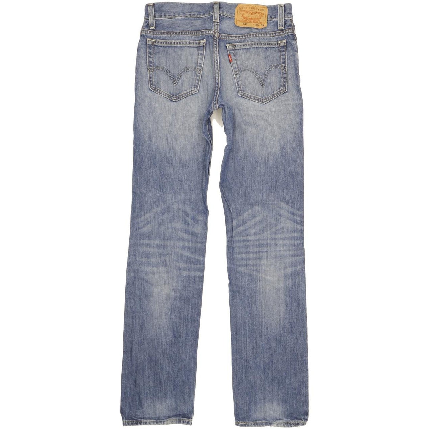 Levi's 541 Men Blue Straight Slim Stretch Jeans W30 L32