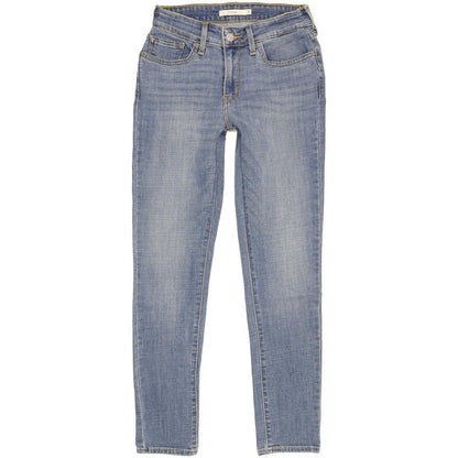 Levi's 711 Women Blue Skinny Slim Stretch Jeans W27 L28