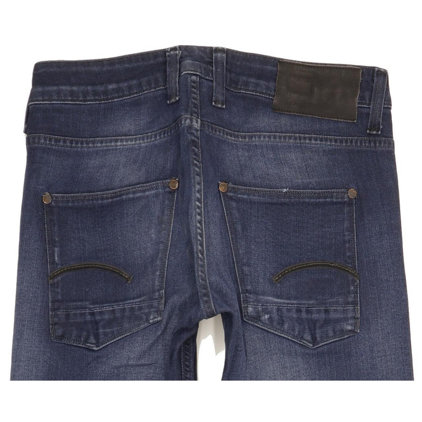 G-Star Defend Men Blue Straight Slim Stretch Jeans W29 L31