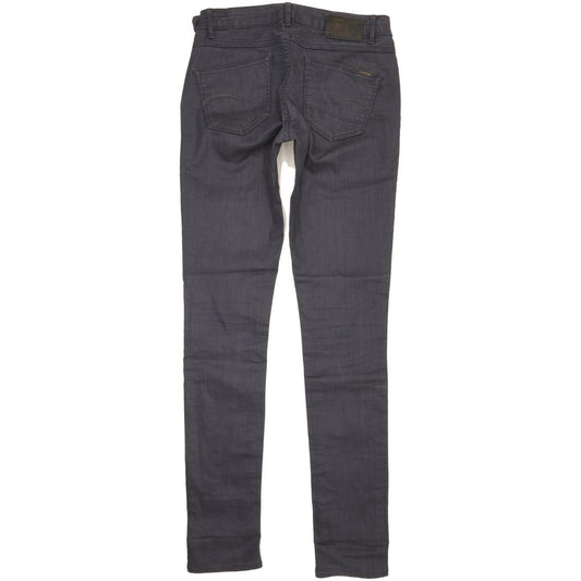 G-Star Women Blue Skinny Regular Stretch Jeans W28 L32