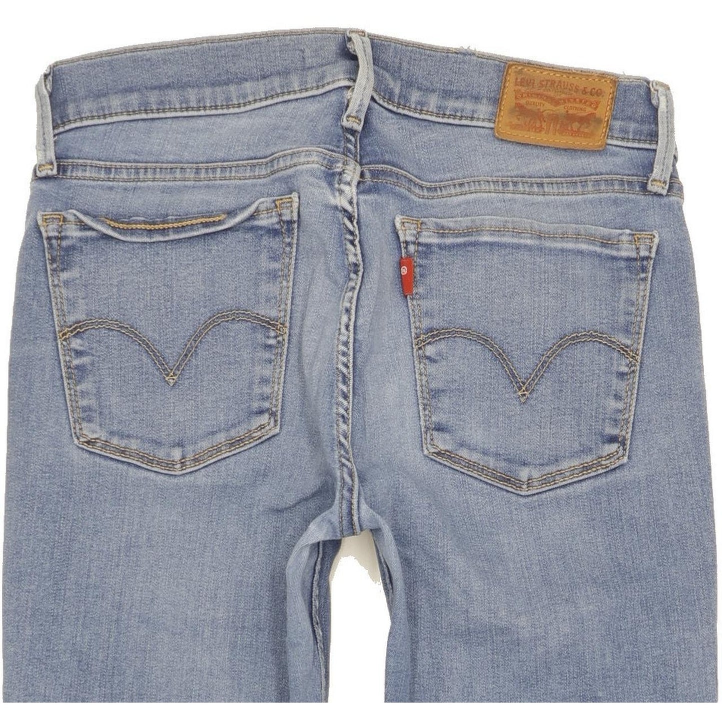 Levi's 710 Super Women Blue Skinny Slim Stretch Jeans W26 L29