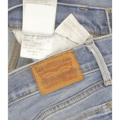 Levi's 710 Super Women Blue Skinny Slim Stretch Jeans W26 L29