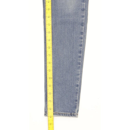Levi's 710 Super Women Blue Skinny Slim Stretch Jeans W26 L29