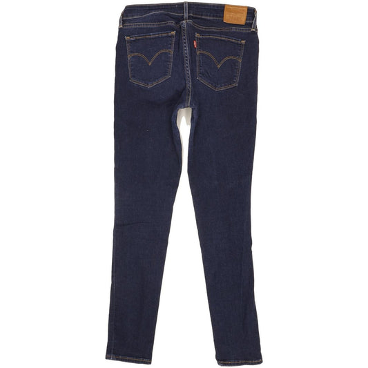 Levi's 711 Women Blue Skinny Slim Stretch Jeans W29 L30