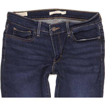 Levi's 711 Women Blue Skinny Slim Stretch Jeans W29 L30
